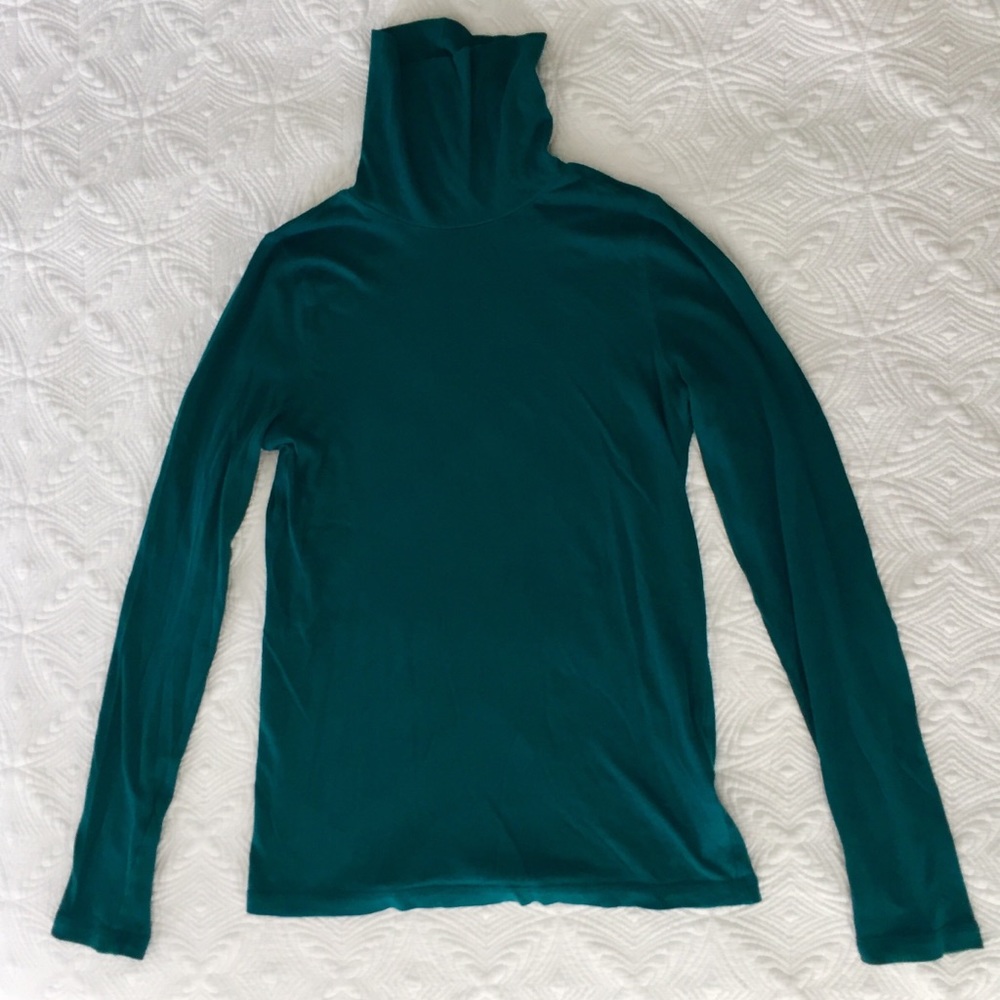 JCrew tissue T size S  Jade green